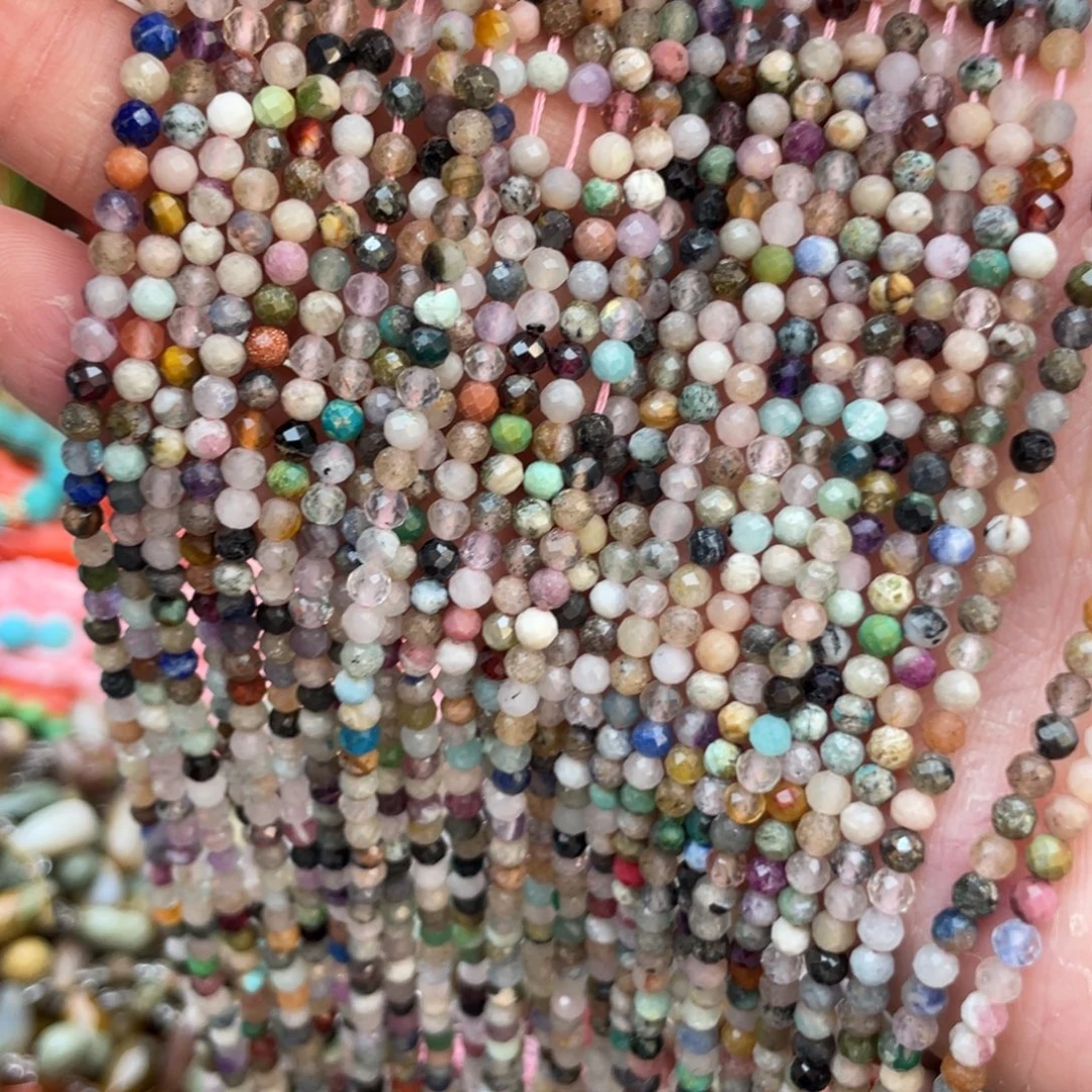 玛瑙/玉髓未镶嵌珠宝半成品天然石多宝2条卡3