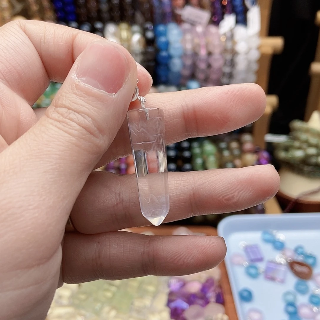 水晶手串未镶嵌已*能量吊坠