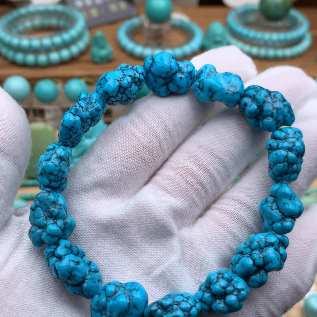 绿松石未镶嵌珠宝奇石