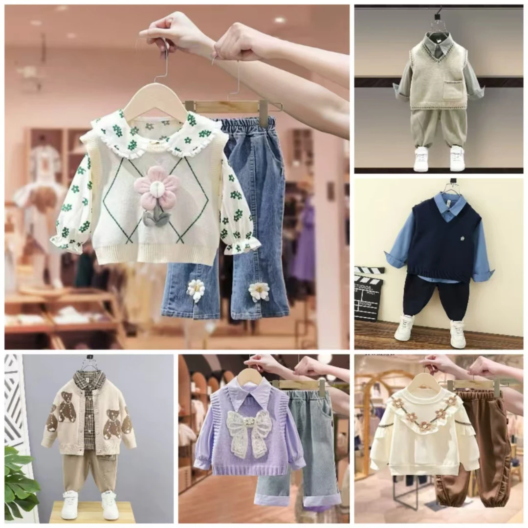 41-55宝宝休闲运动短袖T恤套装（直播间按编码下单 万达A2）