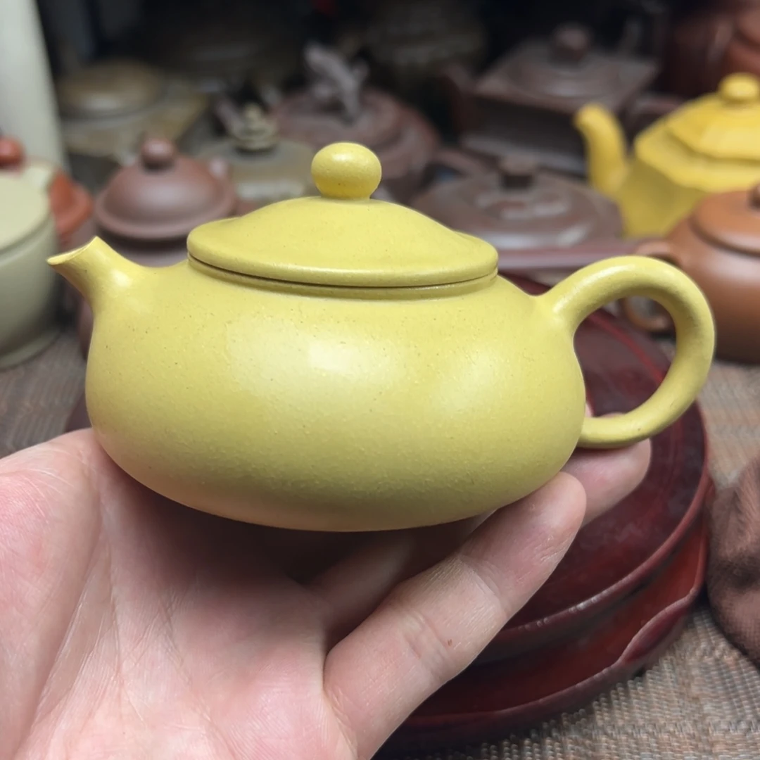 茶壶紫砂宜兴原矿紫砂壶180毫升容量