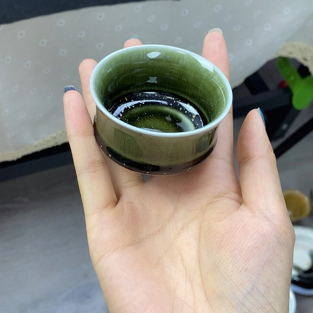 景德镇高温颜色釉茶杯