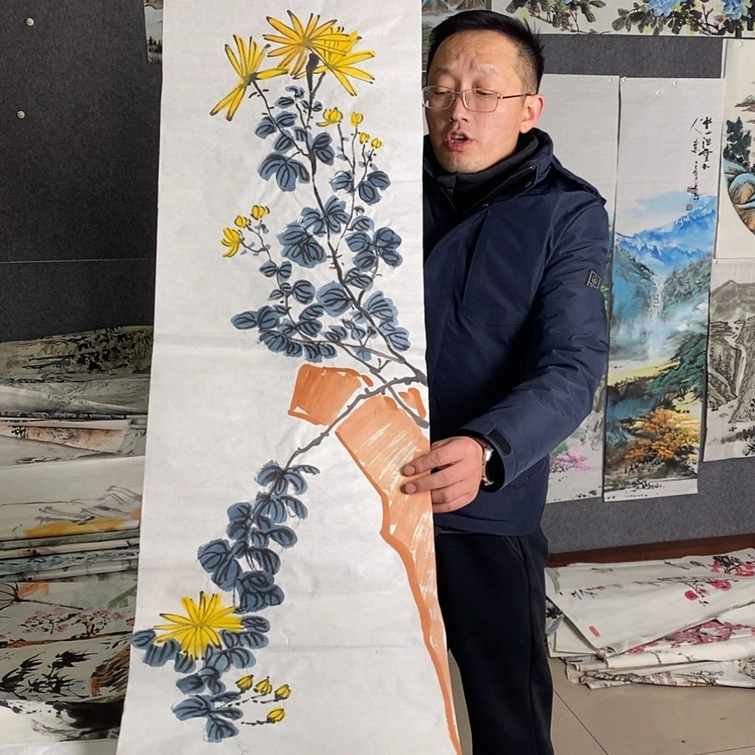 国画纯手绘手绘作品49
