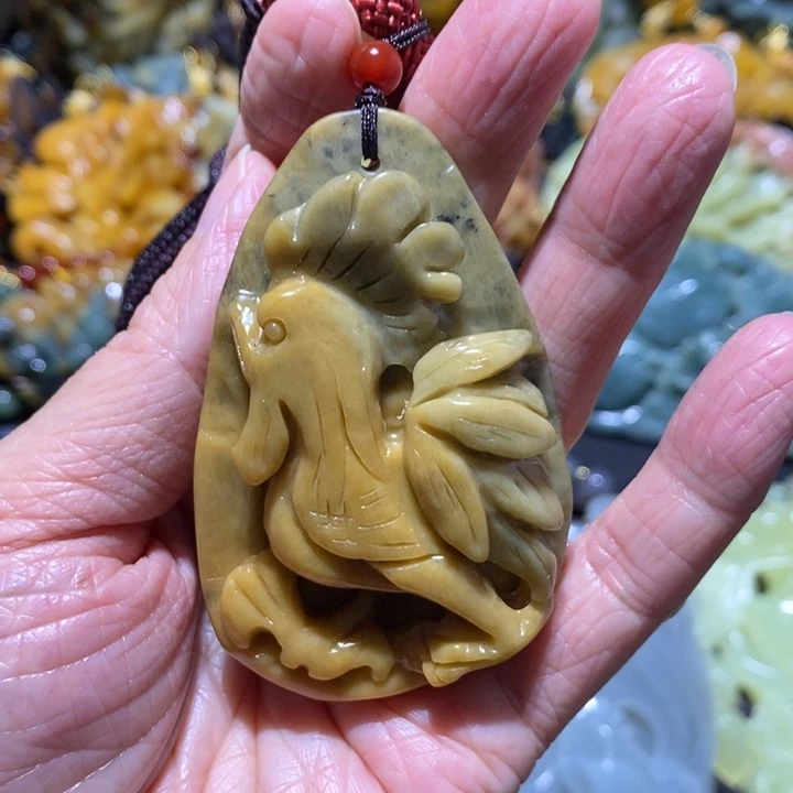 岫玉岫玉吊坠未镶嵌