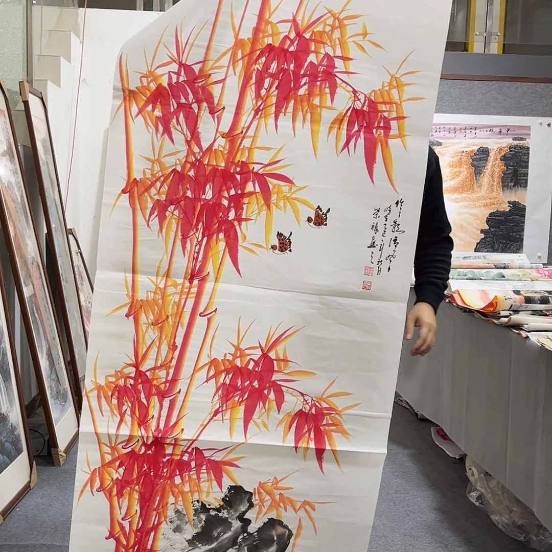 国画LT国画作品单幅任发