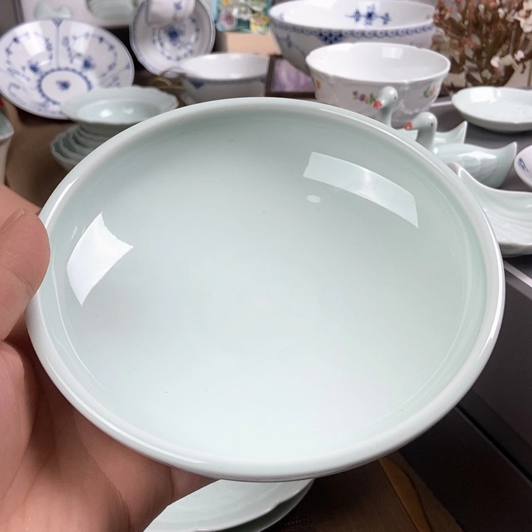 瓷片厚皮橙同款海鲜碗