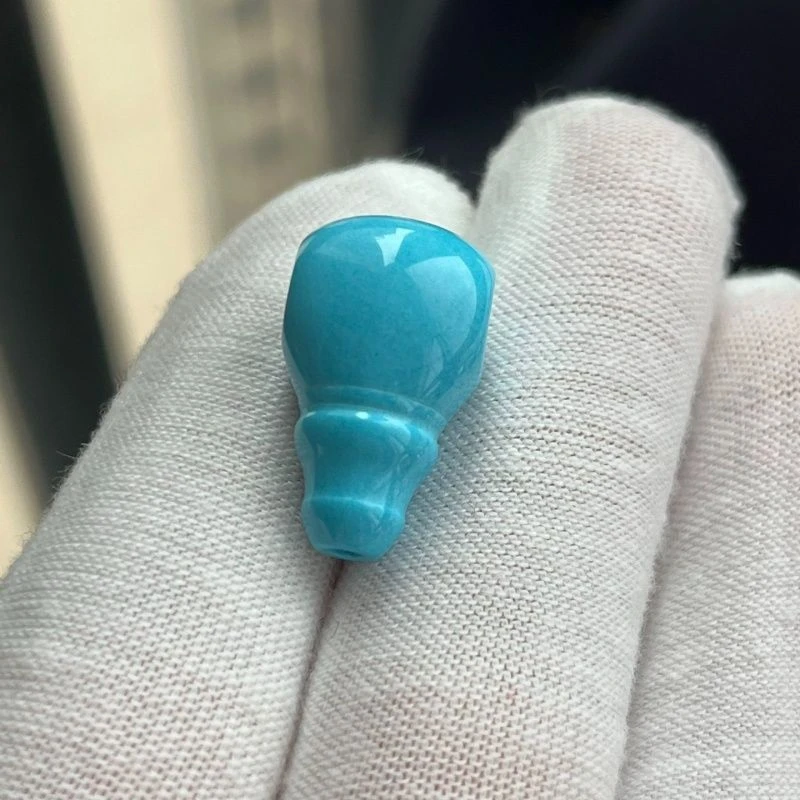 高瓷果冻三通文玩象背云金刚珠龙三通地主富甲菩提DIY手链配饰