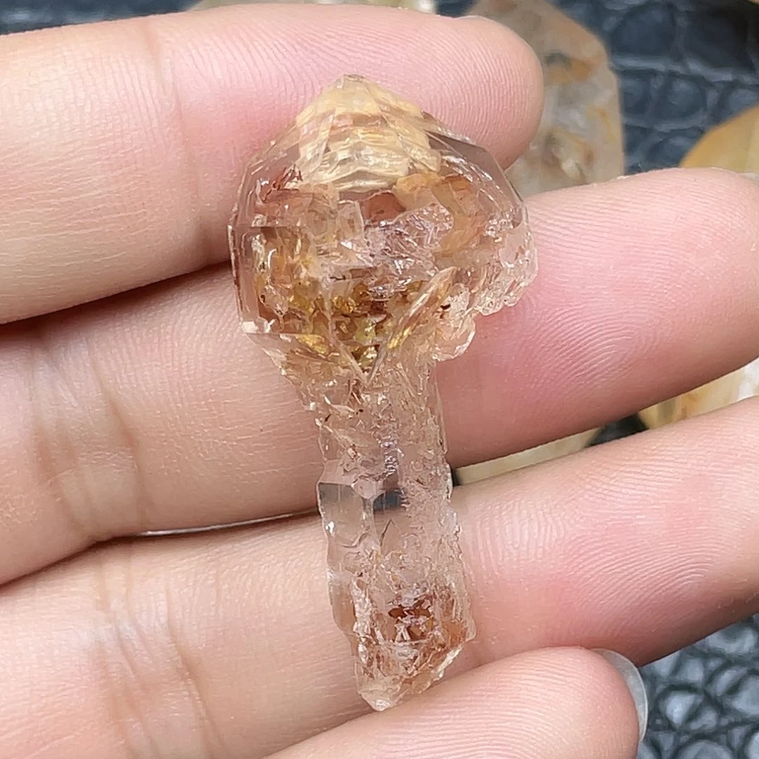 水晶大鱼矿晶未镶嵌十****时