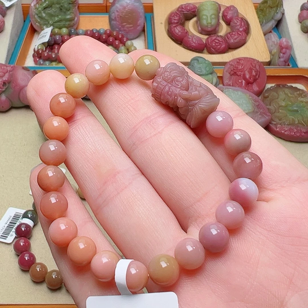 未镶嵌盐源玛瑙定制石英质玉