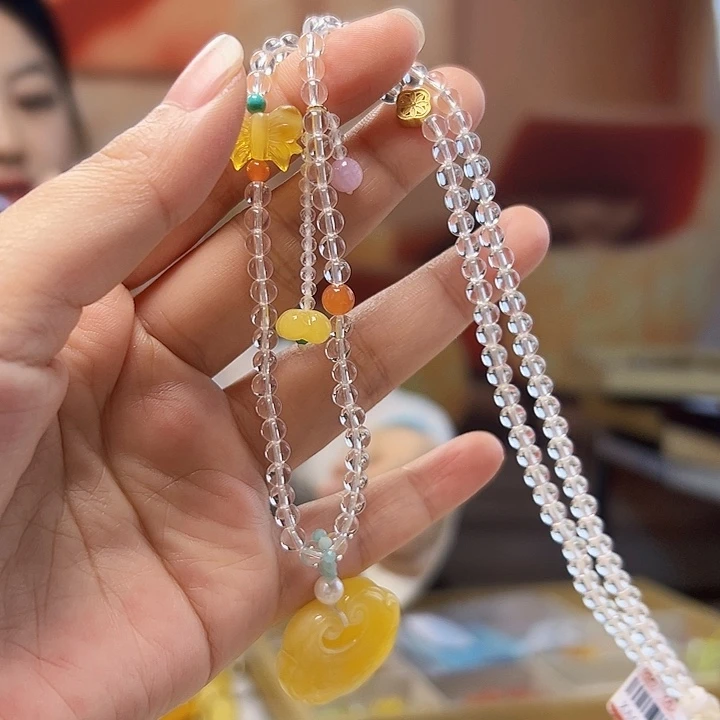 琥珀未镶嵌裸石吊坠