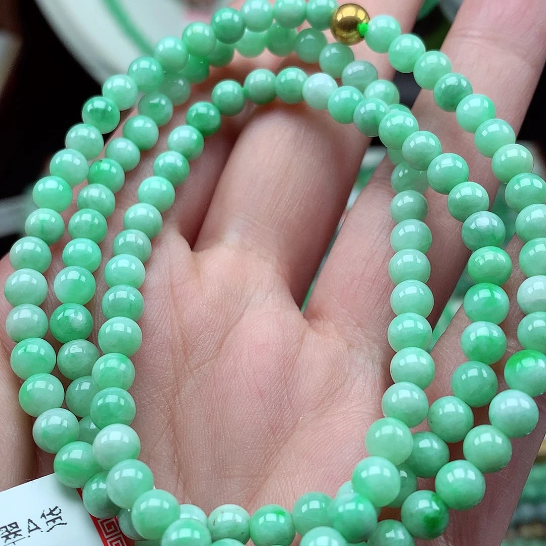 翡翠未镶嵌手链翡翠