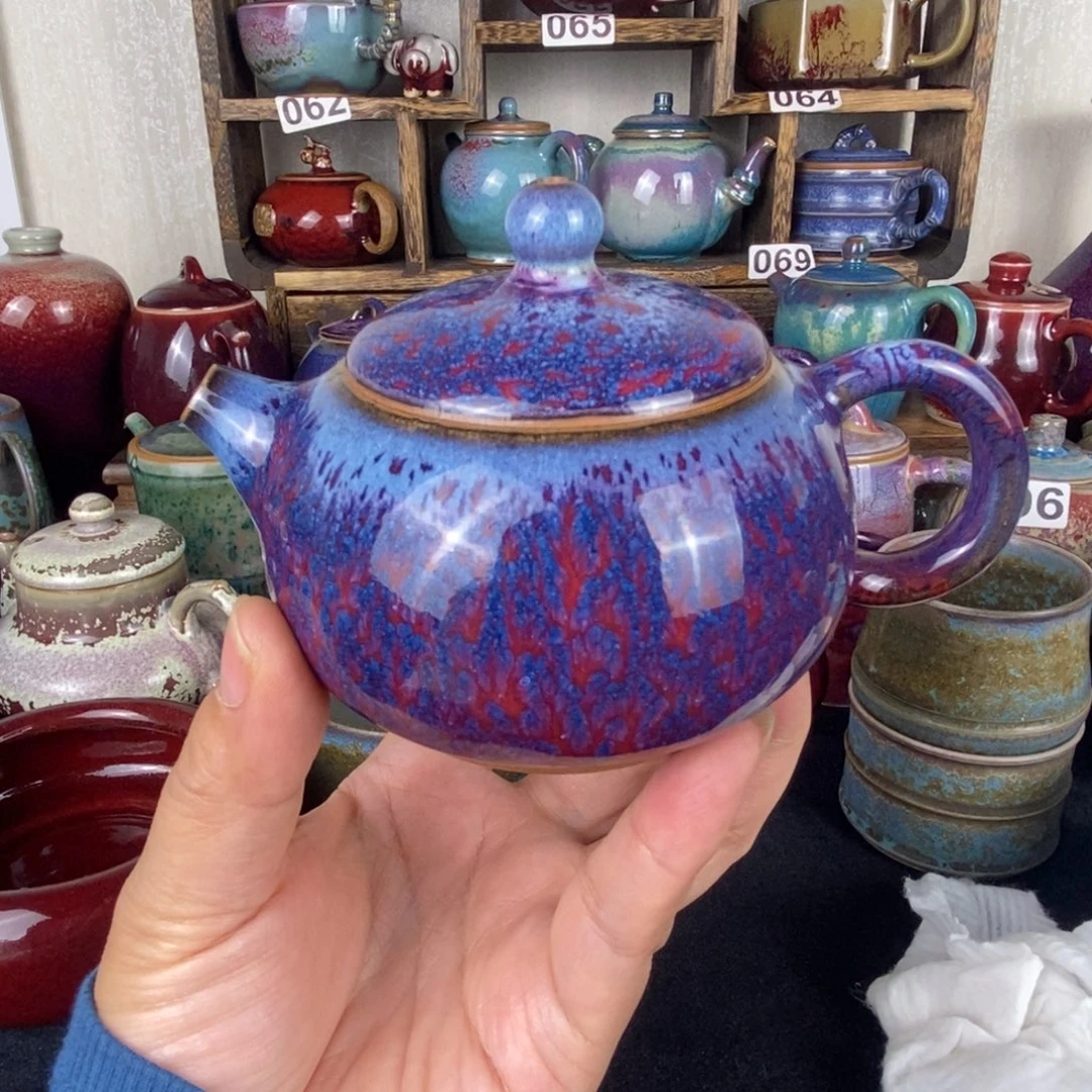 用***1中国神后钧瓷茶具处理