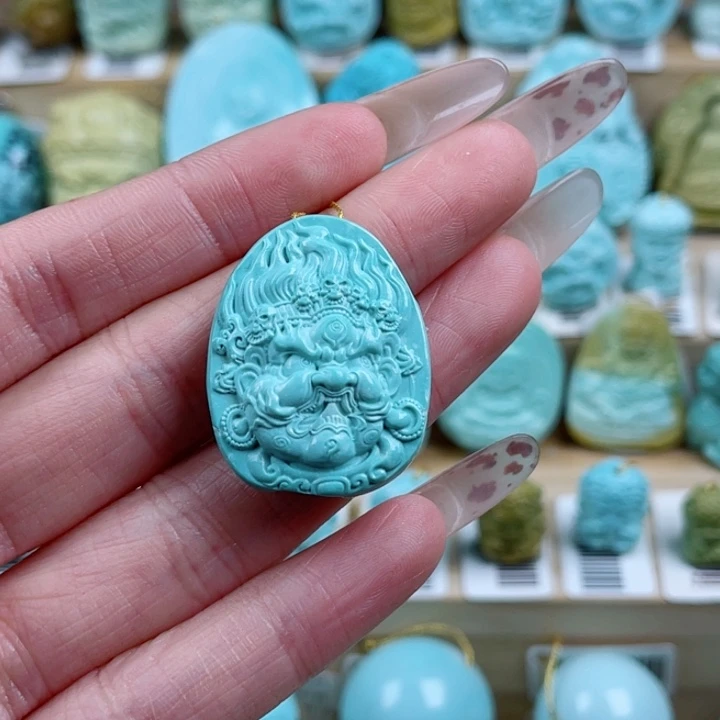 绿松石未镶嵌珠宝奇石