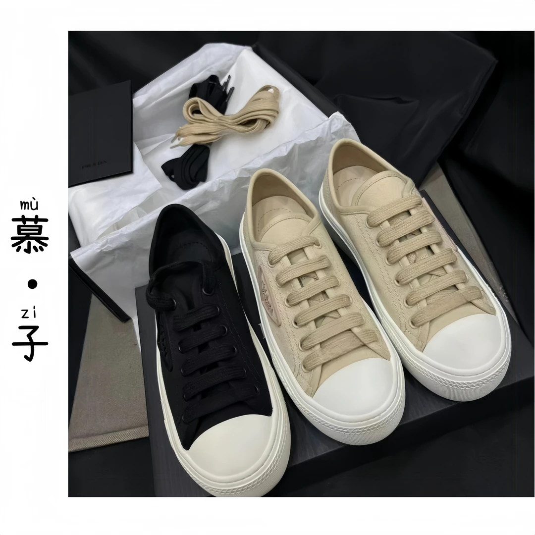 【慕.子】老P厚底帆布鞋