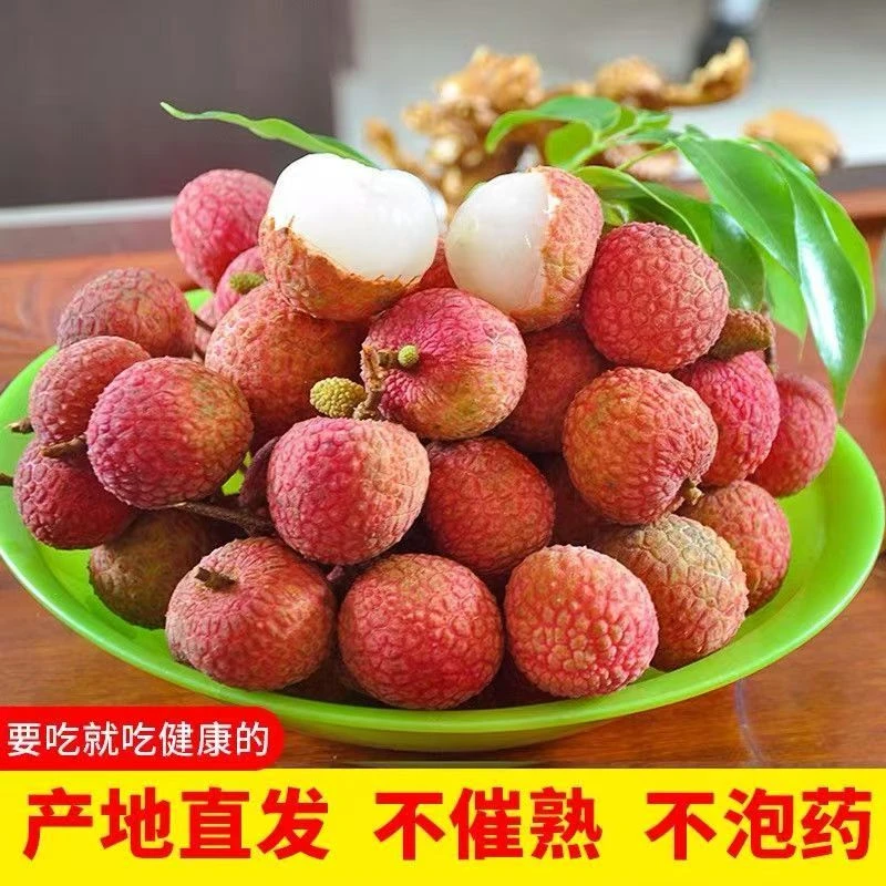 【京东冷链】-【坏了包退】现摘新鲜荔枝白糖罂鲜甜多汁 整