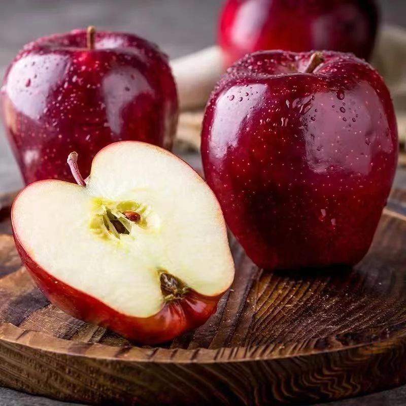 甘肃天水黑钻花牛苹果酥脆甜现摘多汁应季水果带箱5斤/8斤/9斤