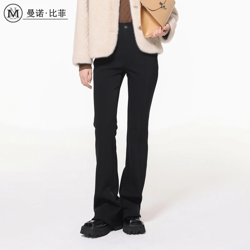 【初依专属】高腰显瘦喇叭裤MECK144034