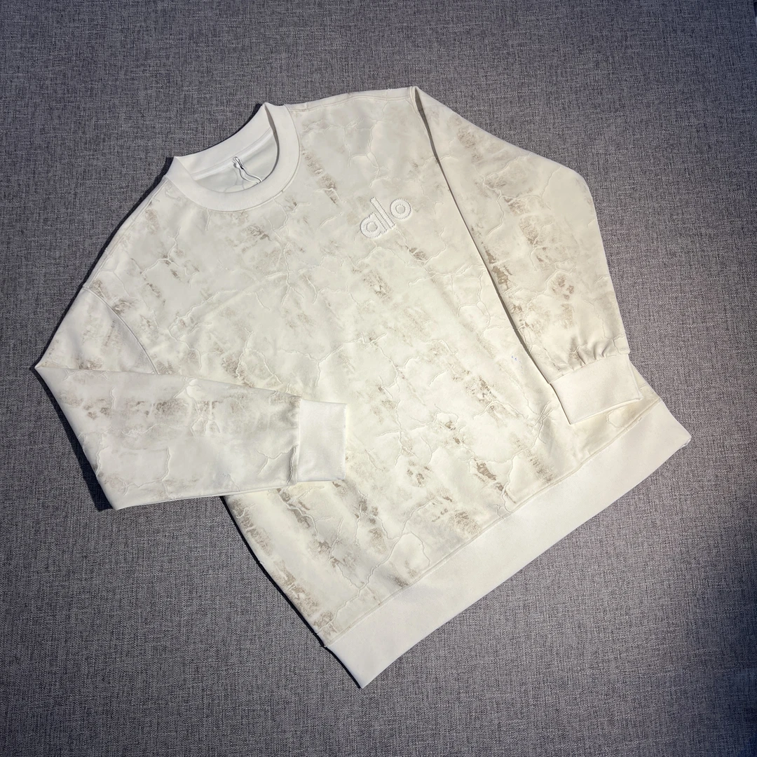 新款秋季裂纹棉圆领卫衣休闲微宽松男装时尚百搭 25638