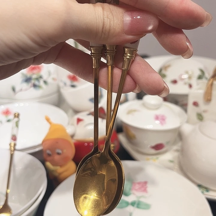 王***一瓷片勺子勺子勺子3个瓷片