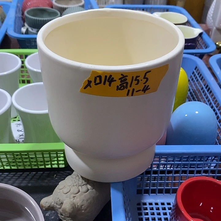 陶摆件陶盆有孔 瑕疵介意勿拍