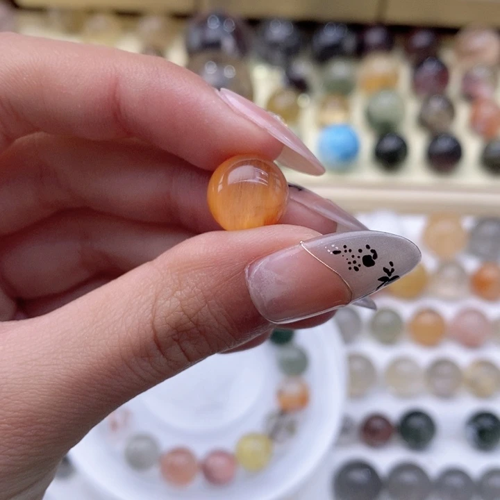 水晶颈饰未镶嵌1*打孔no退换