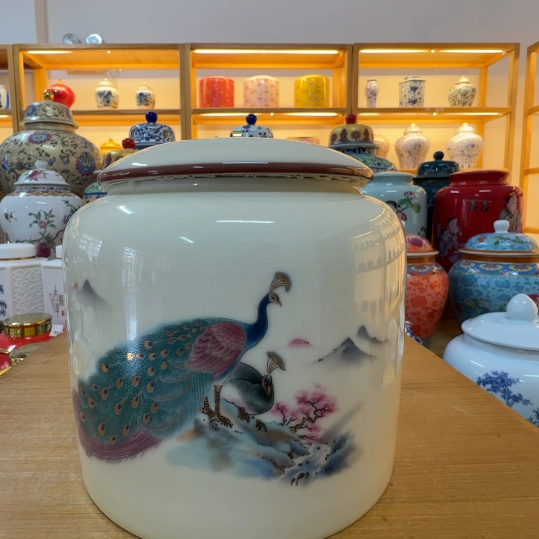 家用陶瓷茶叶罐..