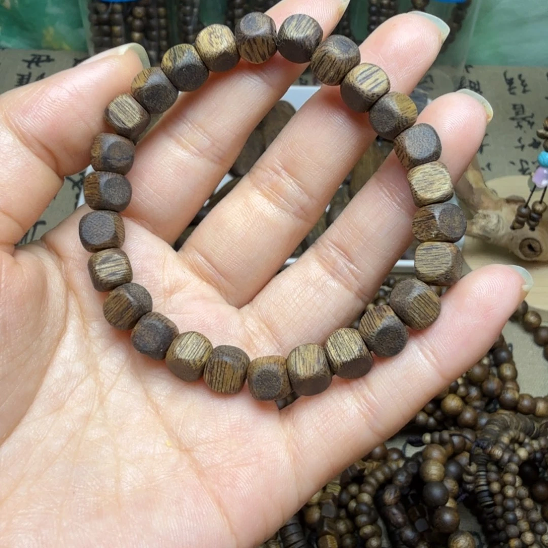 沉香沉香碎屑卡6方糖珠