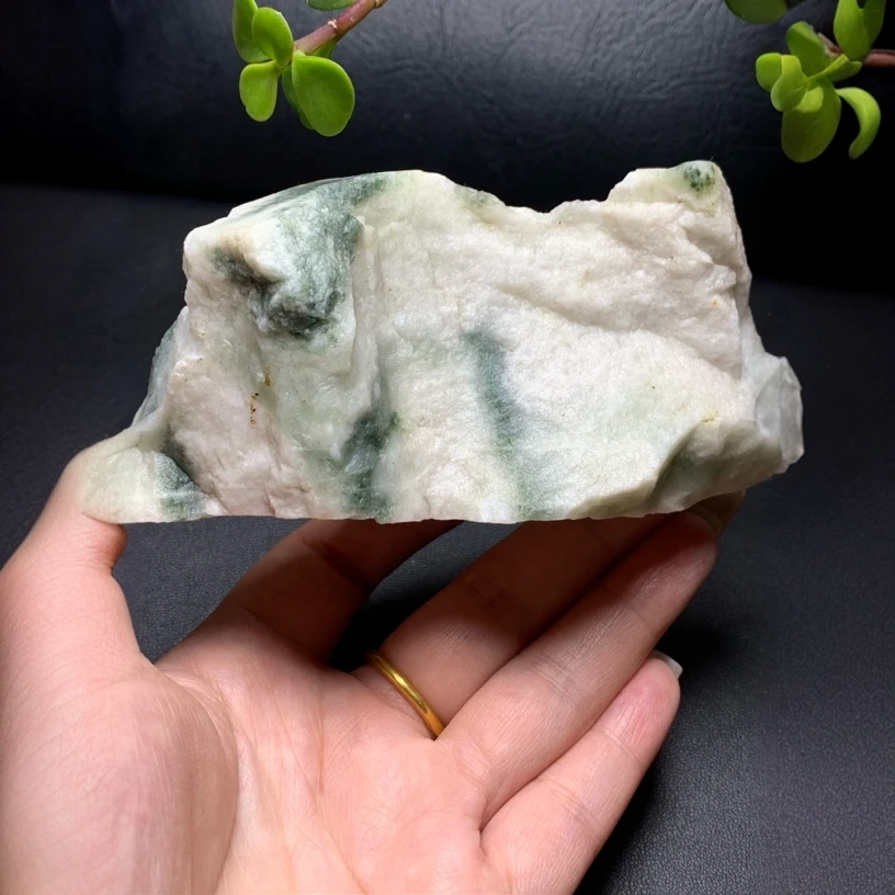 天然玉石独山玉原石毛料造景师鱼缸石小摆件料