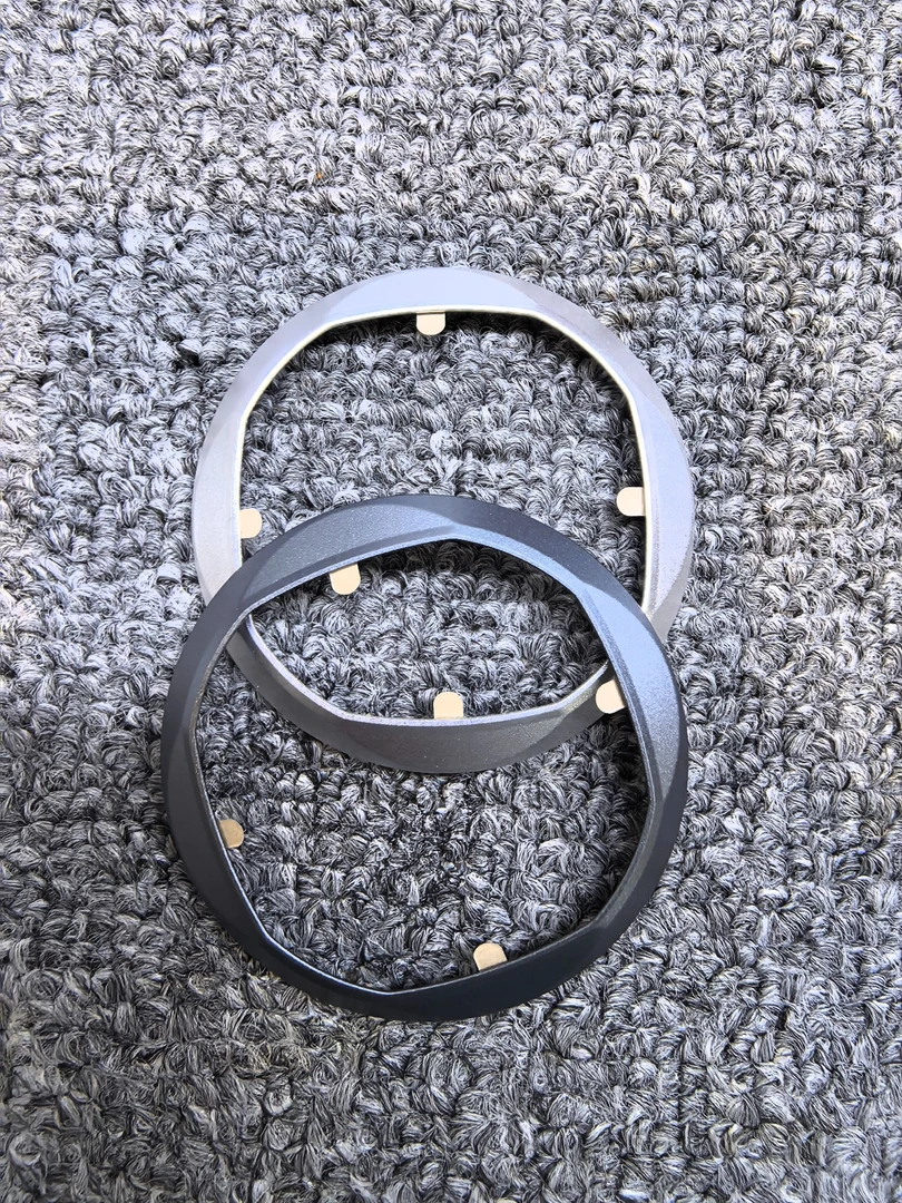 适用于华为MATEX6镜头保护框金属银色黑色