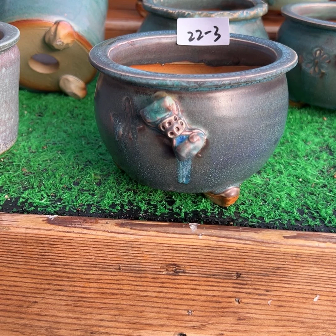 22-3花盆小鹿园艺