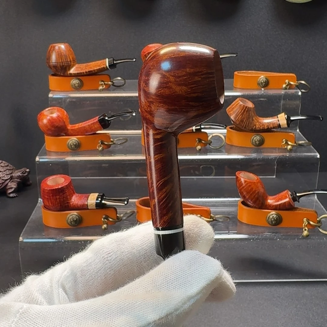 莫***赫石楠木奶妈的手工石楠木烟斗