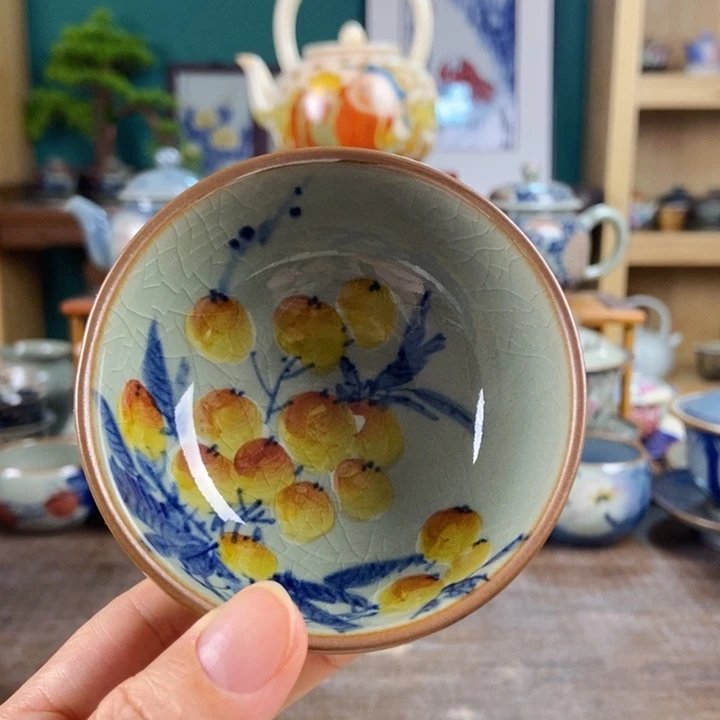 瓷片手工制作工艺精湛等特点为