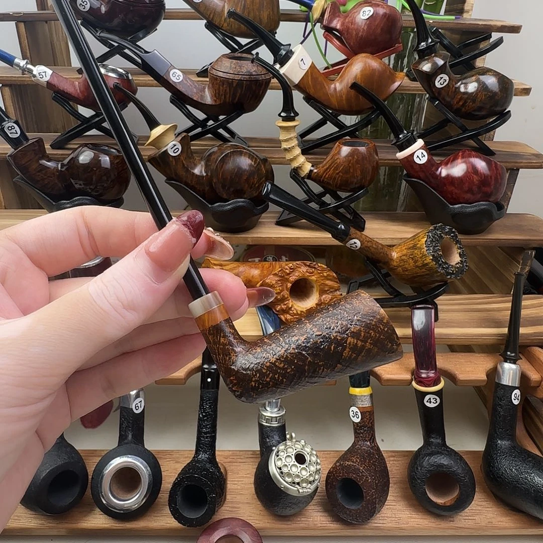 石楠木手工都柏林烟斗阅读