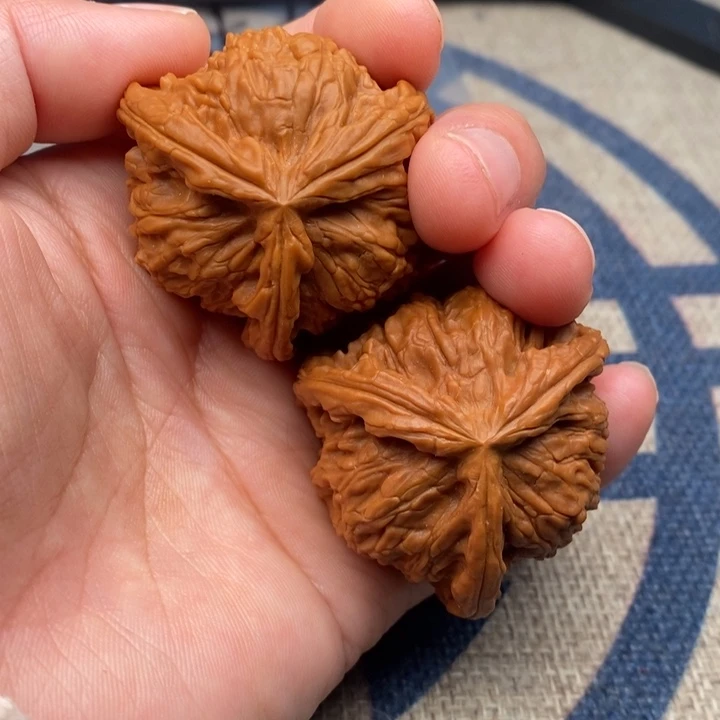 吊坠文玩核桃没***饭三棱