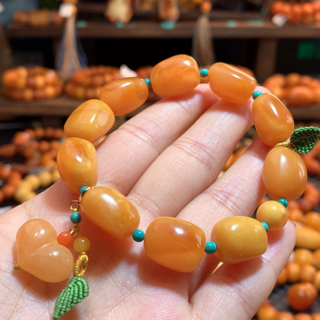 【闪购商品】手串蜜蜡未镶嵌蜜蜡手串