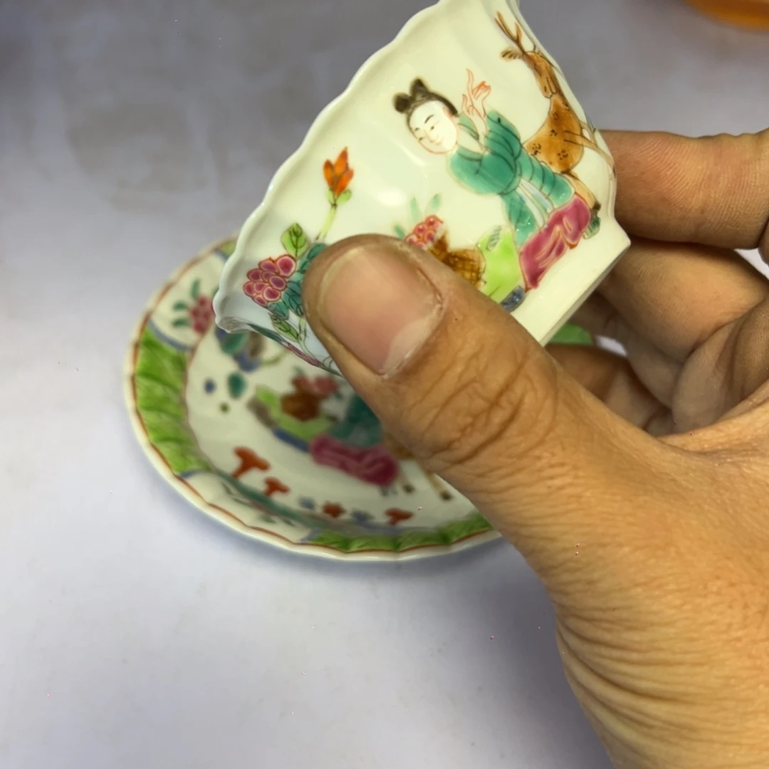 5***1瓷片瓷器摆件清货