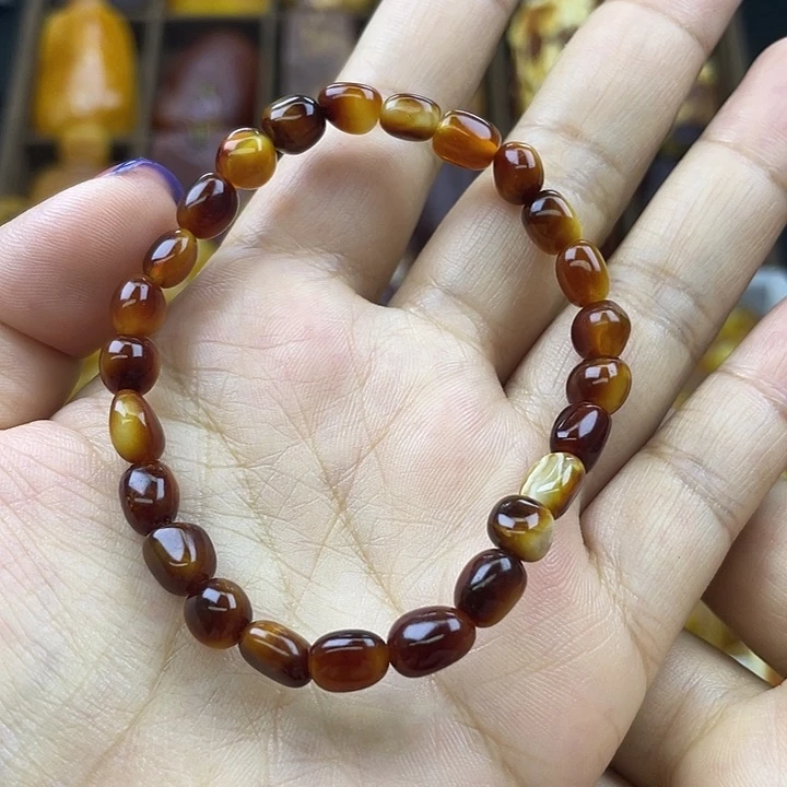 定制蜜蜡未镶嵌988899999手串