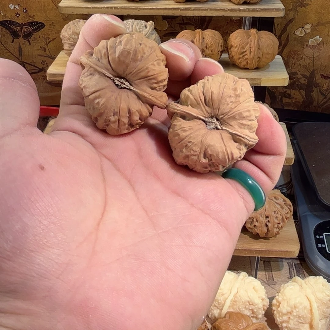 把件文玩核桃南瓜墩