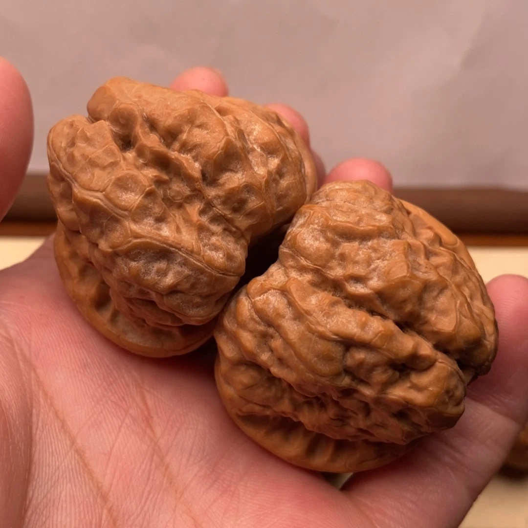 【闪购商品】把件文玩核桃五*星边42左右