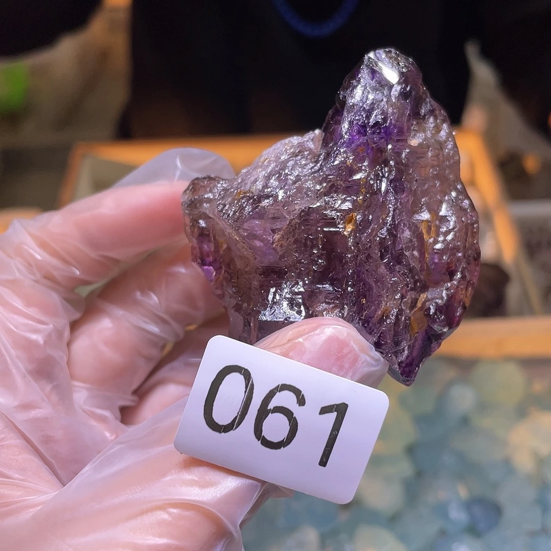 水晶未镶嵌珠宝半成品