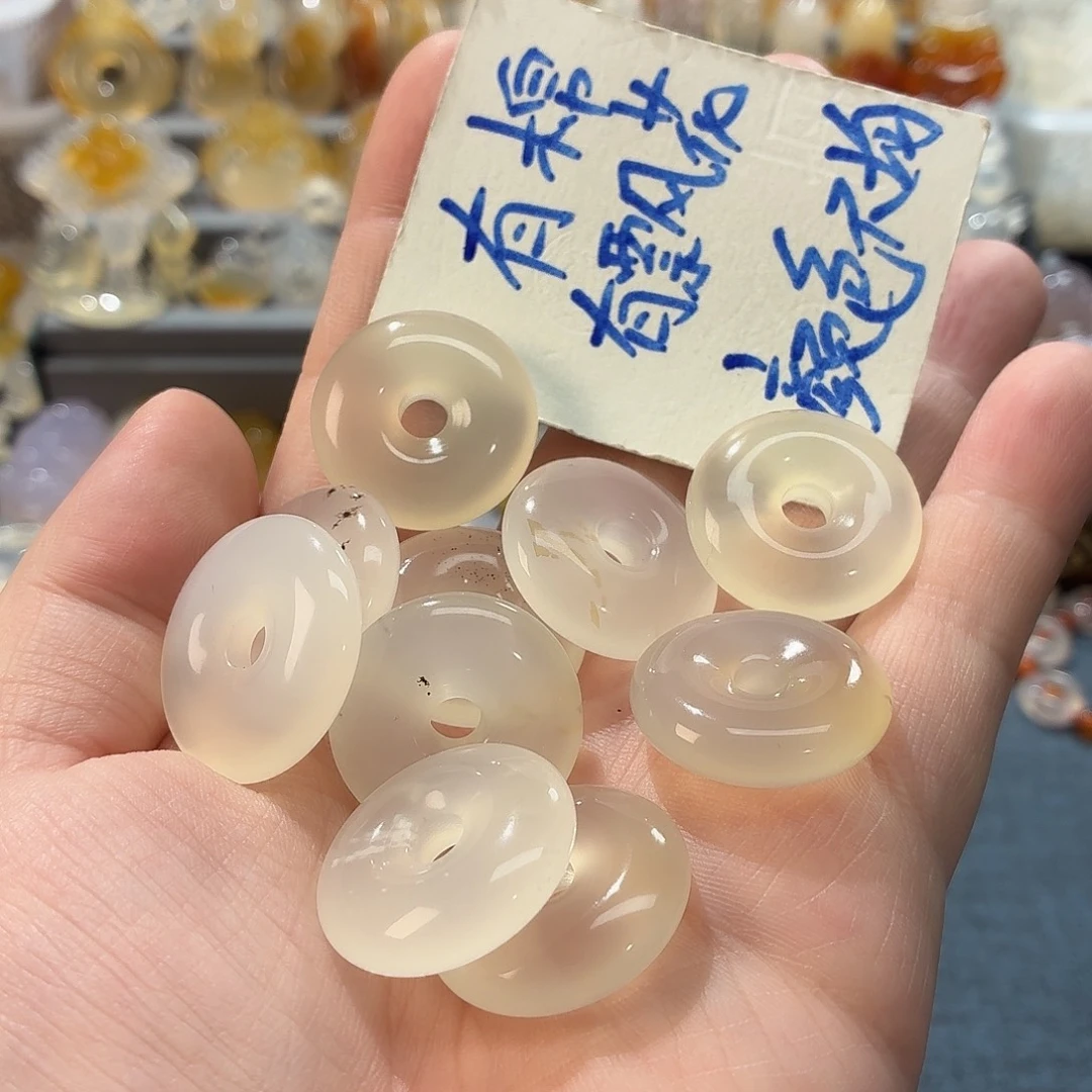 玛瑙/玉髓未镶嵌吊坠(不含链)