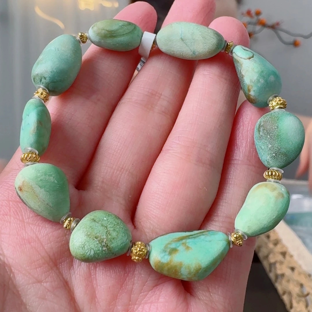 未镶嵌绿松石珠宝奇石