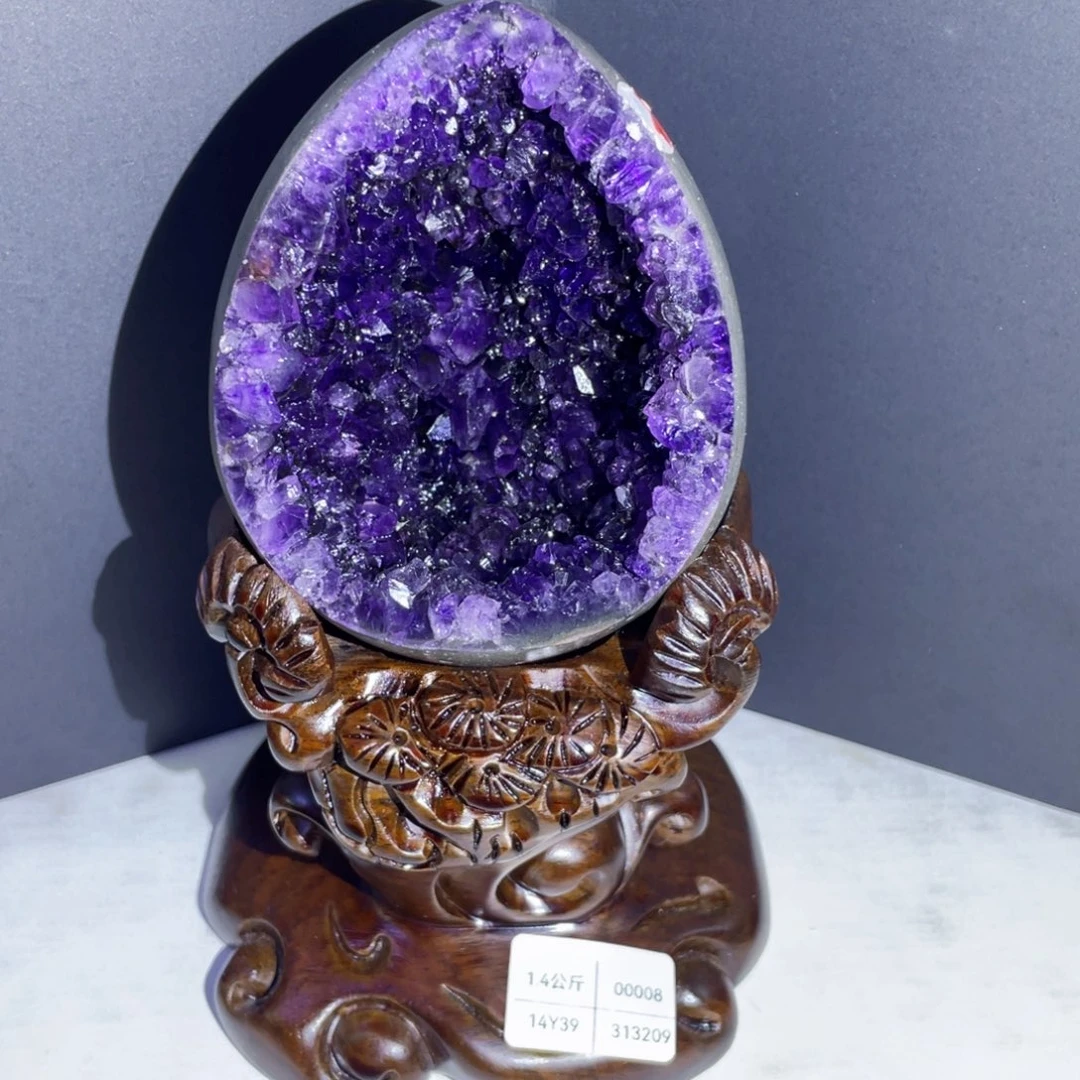 乌拉圭紫水晶摆件
