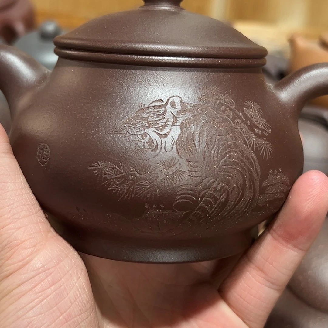 茶壶紫砂紫砂的味道很浓