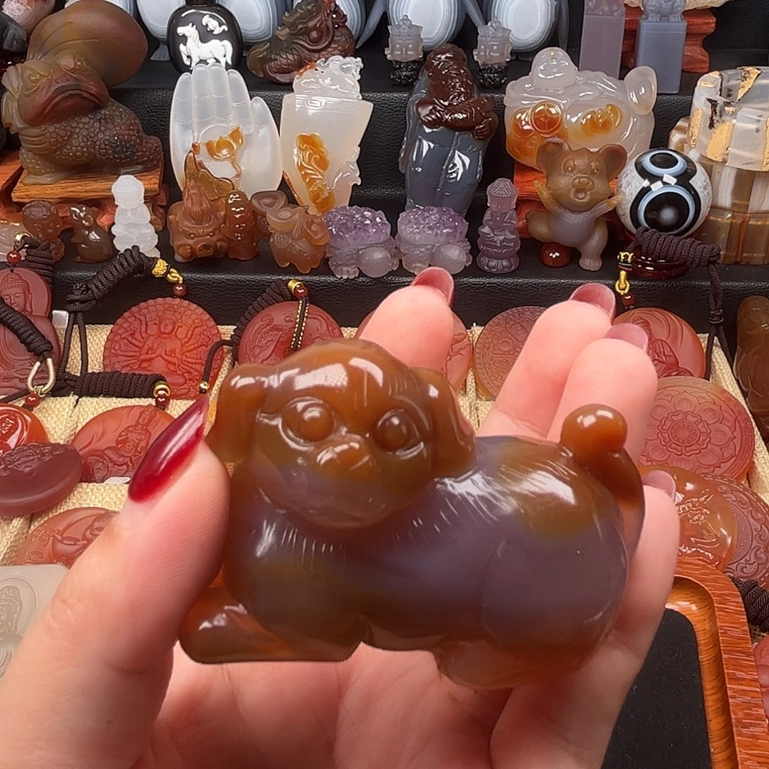 玛瑙/玉髓未镶嵌颈饰