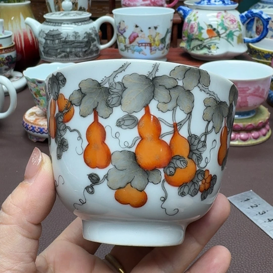 瓷片景德镇仿古手工制作精品展示