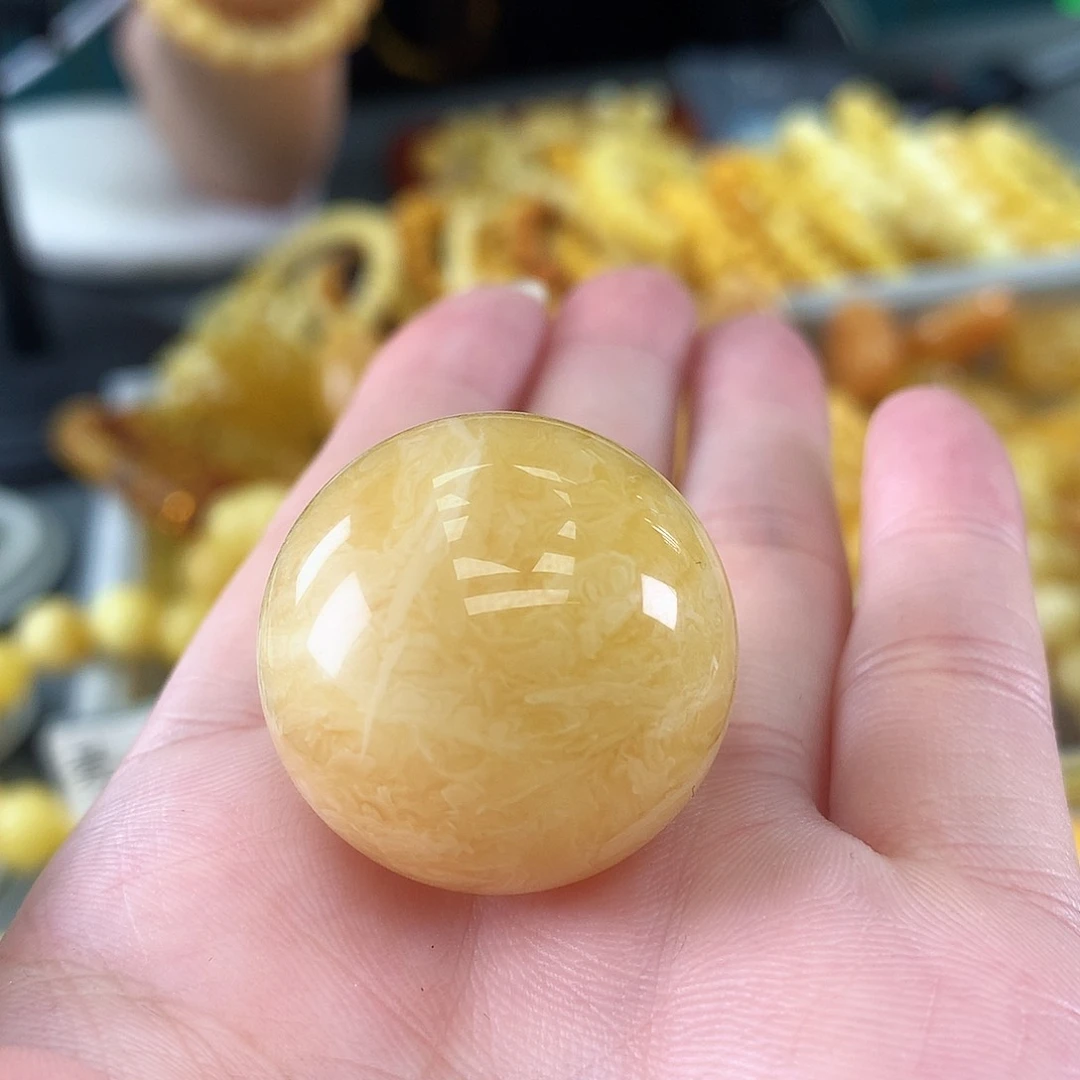 未镶嵌琥珀珠宝奇石黑***丶