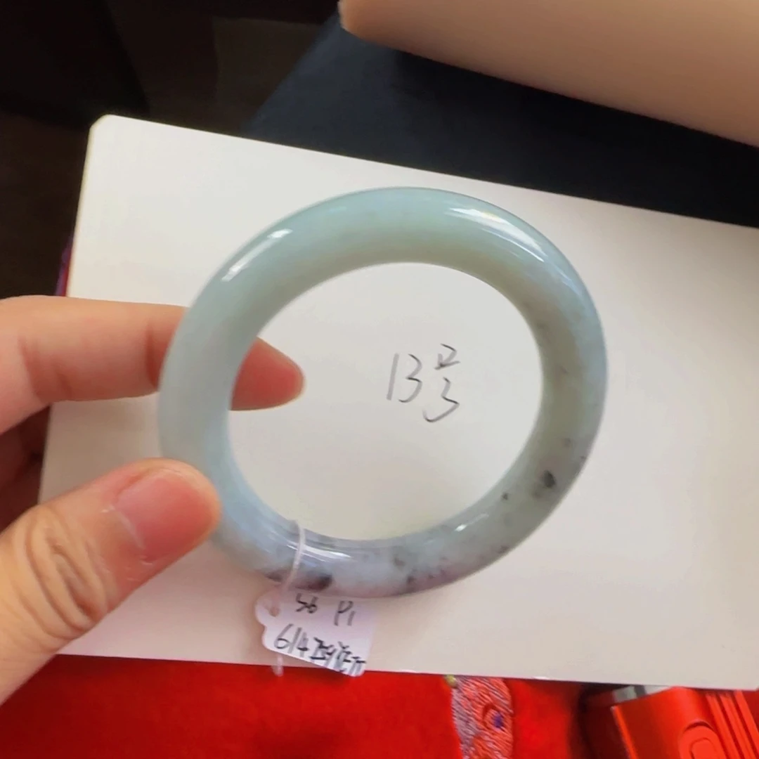 翡翠手镯未镶嵌老坑53.3