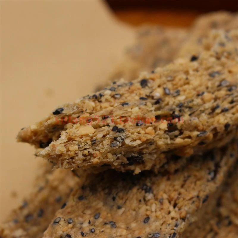 唐山特产 黑芝麻花生酥糖 千层酥零食小吃手工甜食茶点一斤装包邮