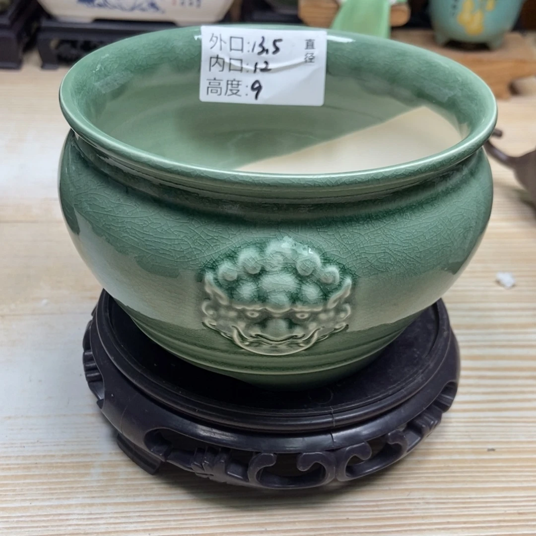 瓷片陶瓷花盆陶瓷艺术